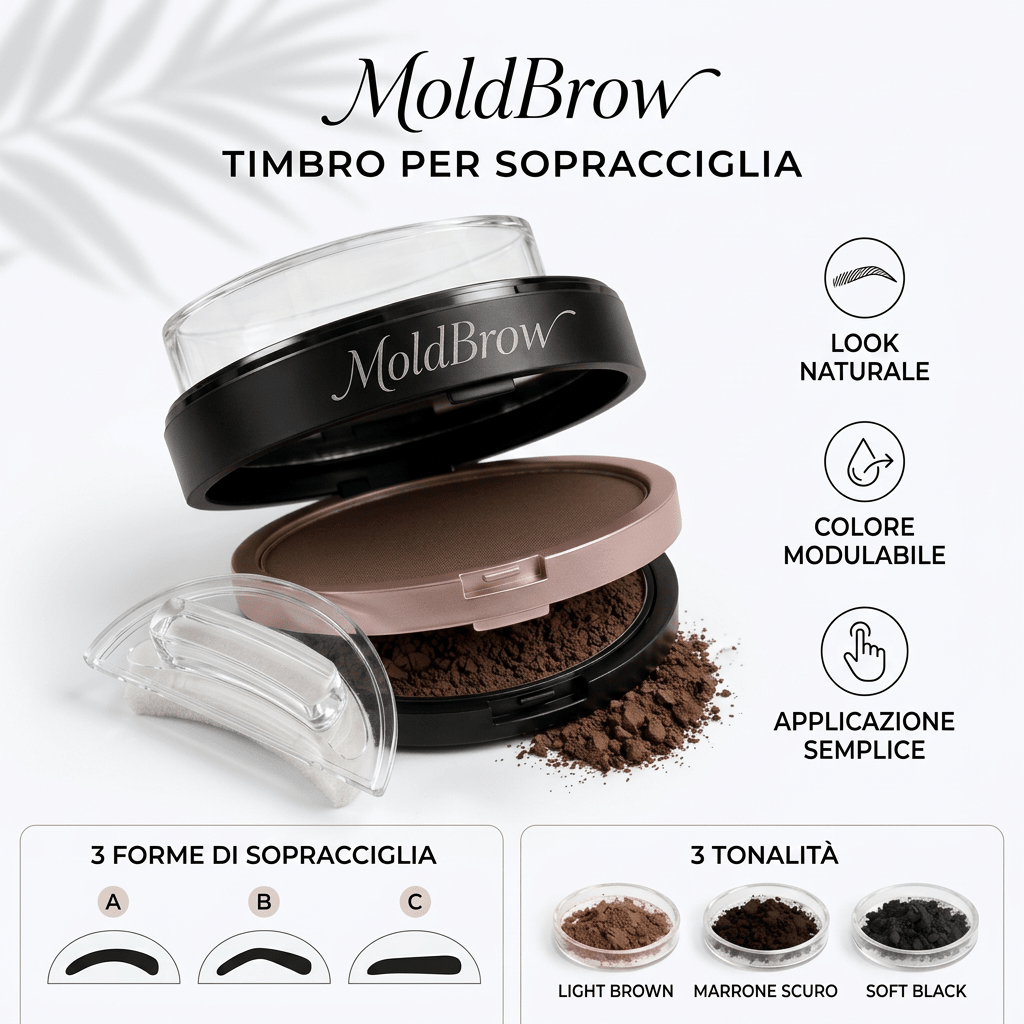 Sopracciglia perfette in 5secondi - Moldbrow