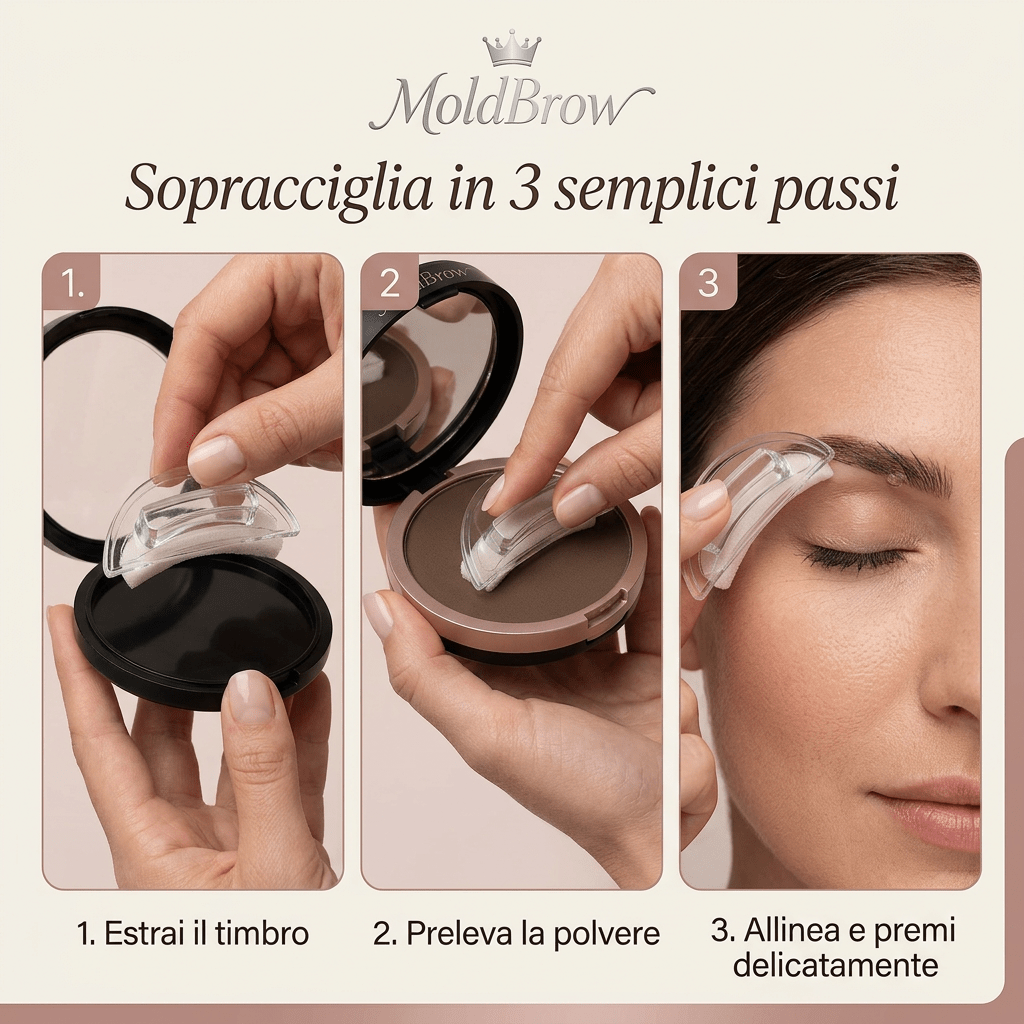 Sopracciglia perfette in 5secondi - Moldbrow